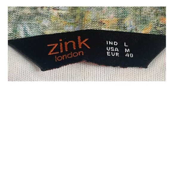 ZINK London Dress with‎ Pockets Size M Button Up Fully Lined EUC - Picture 4 of 7